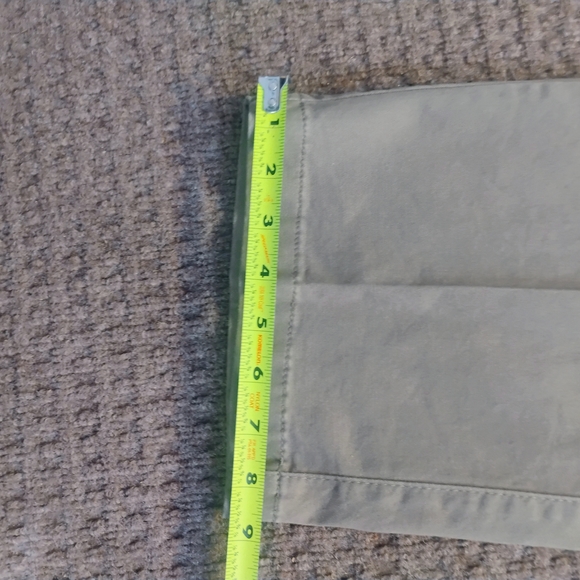 Lee Extreme Motion Pants Mens 42x32 Khaki Performance Stretch Pleated Golf Dress - Picture 5 of 13